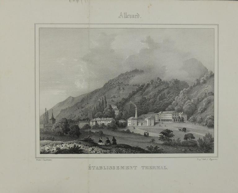 Allevard. Établissement thermal.