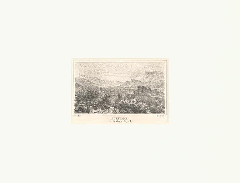 Allevard. Le Château Bayard