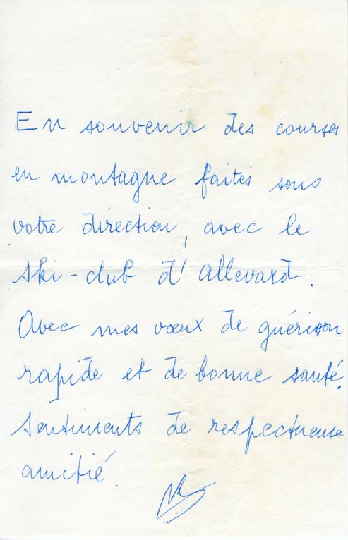 Lettre adressée à Antoine Cros