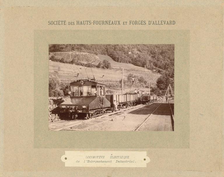 Locomotive électrique de l'Embranchement Industriel