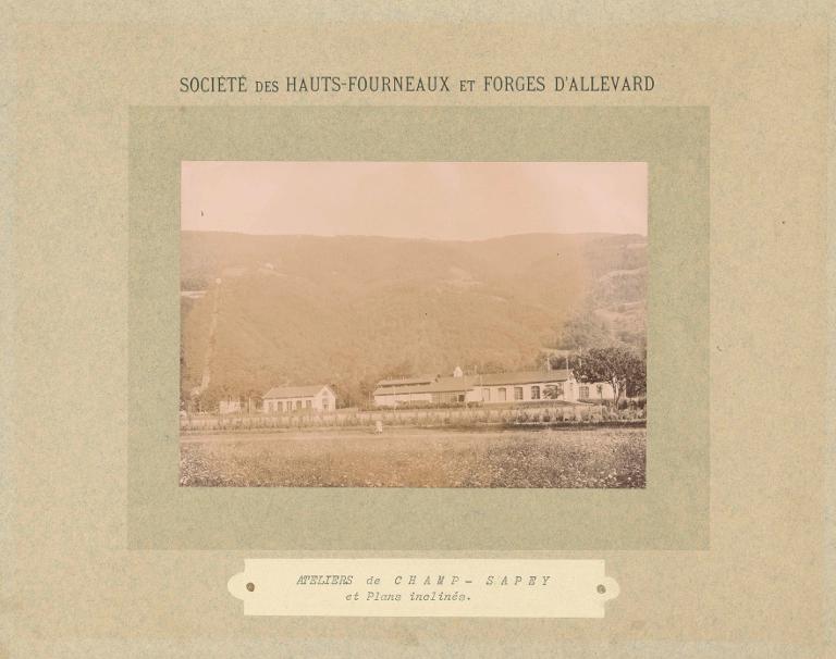 Ateliers de Champ-Sappey et Plans inclinés