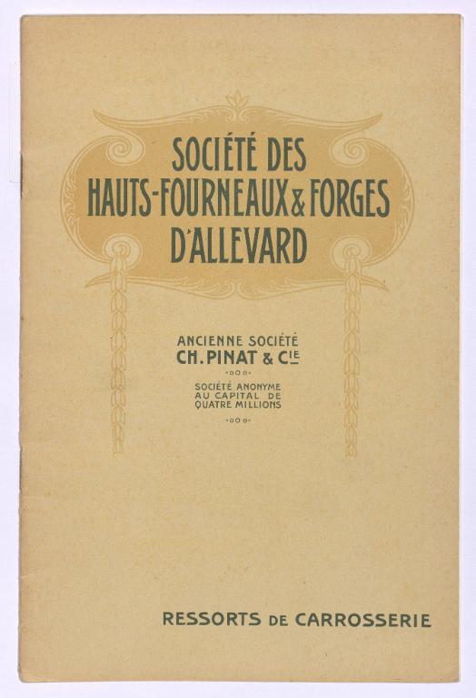 Catalogue de ressorts de carrosserie