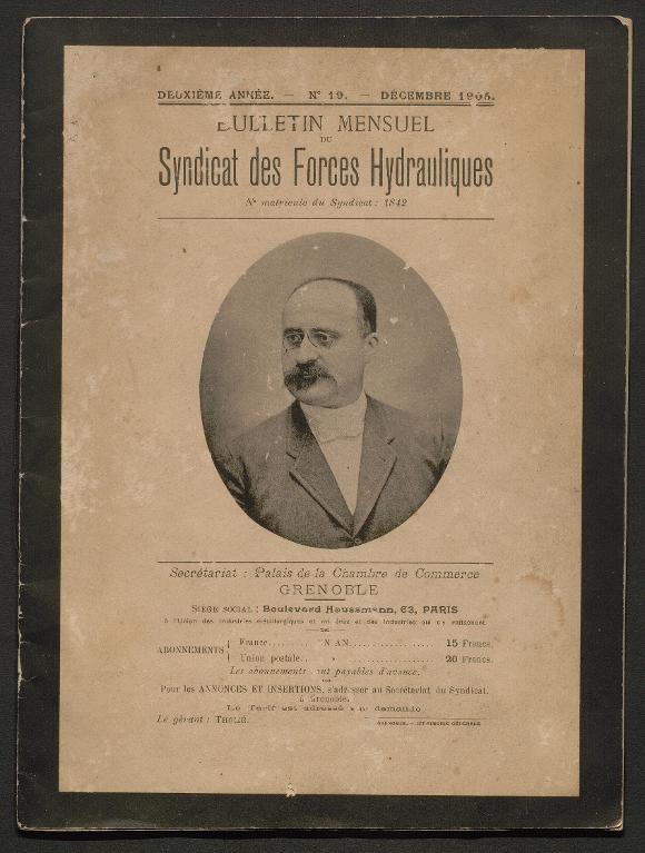 Bulletin mensuel du Syndicat des Forces Hydrauliques