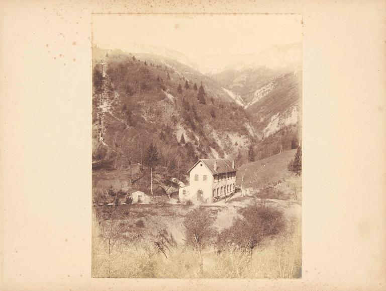 La centrale du Cernon, à Chapareillan