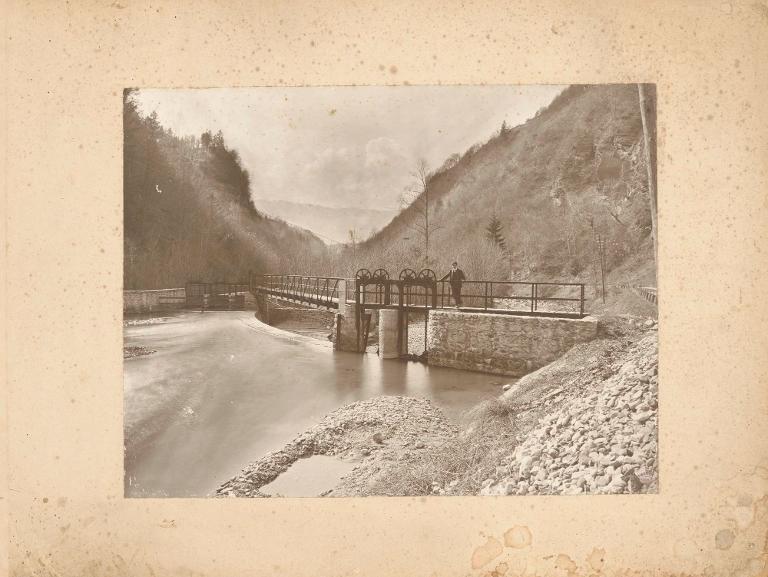 Le barrage des Millières, à Détrier