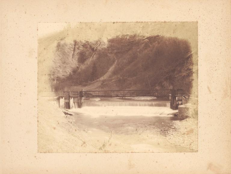 Le barrage de la centrale de Bréda, à Pontcharra