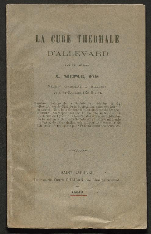 La Cure thermale d'Allevard