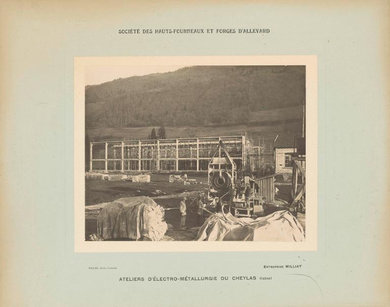 Construction de l’usine du Cheylas