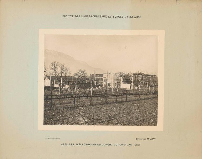 Construction de l’usine du Cheylas