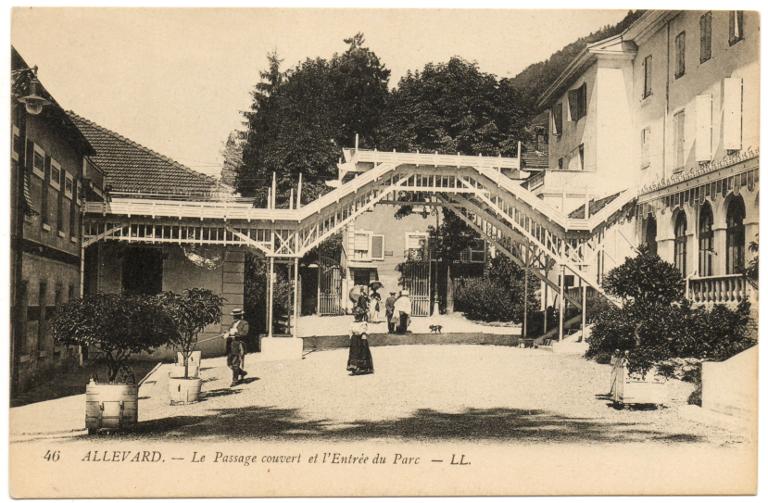 Entrée du parc thermal