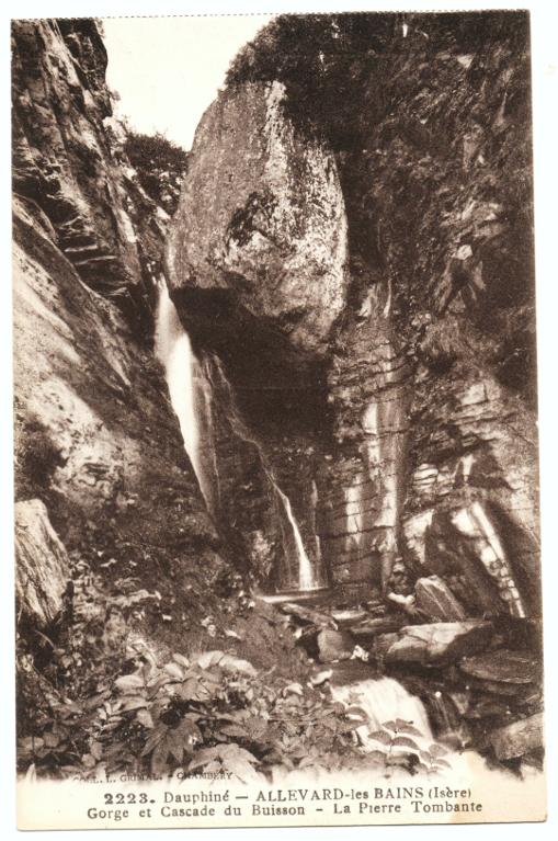 Gorge et cascade du Buisson