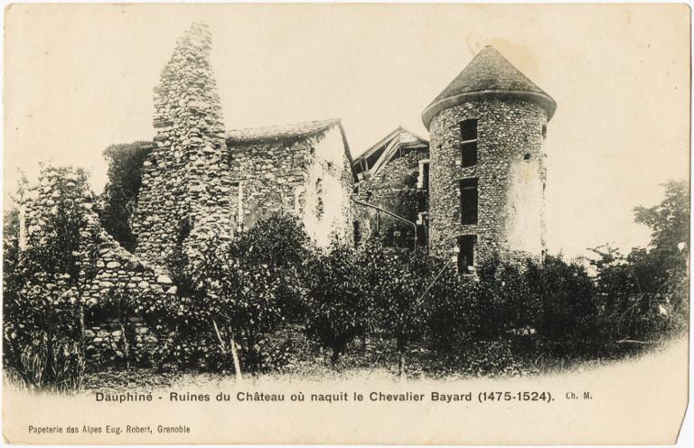 Ruines du château natal du Chevalier Bayard