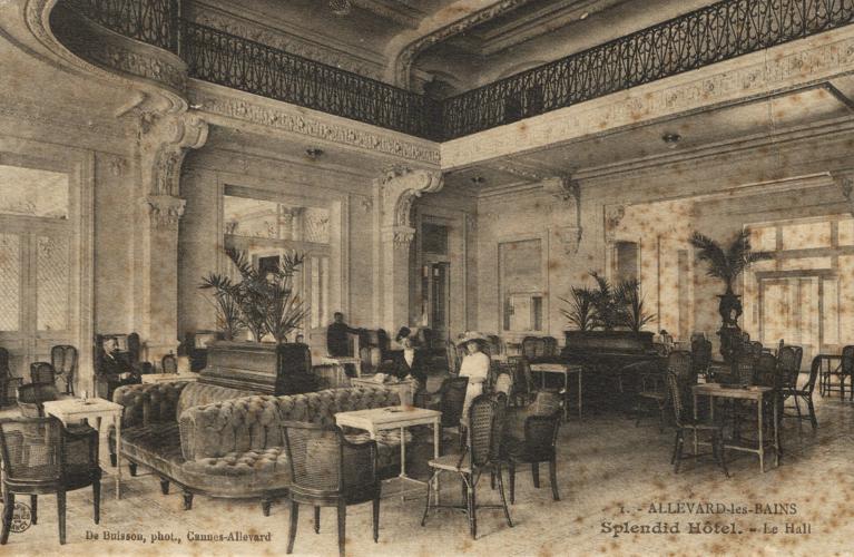 Hall de l'hôtel Le Splendid