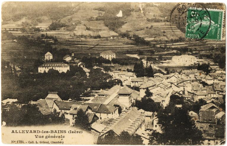Vue générale d'Allevard