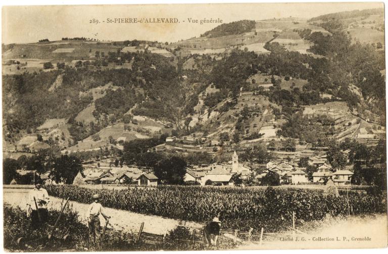 Vue générale de Saint-Pierre-d'Allevard