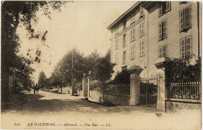 Une rue d'Allevard