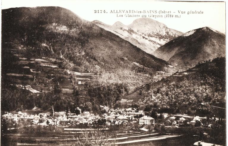 Vue générale d'Allevard