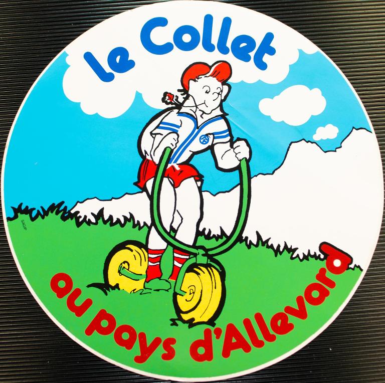 Autocollant publicitaire 