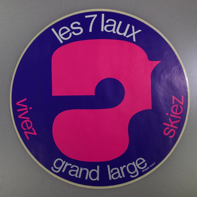 Autocollant publicitaire 