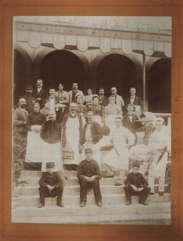 Personnel de l'hôtel des Bains et de l'ancien Casino