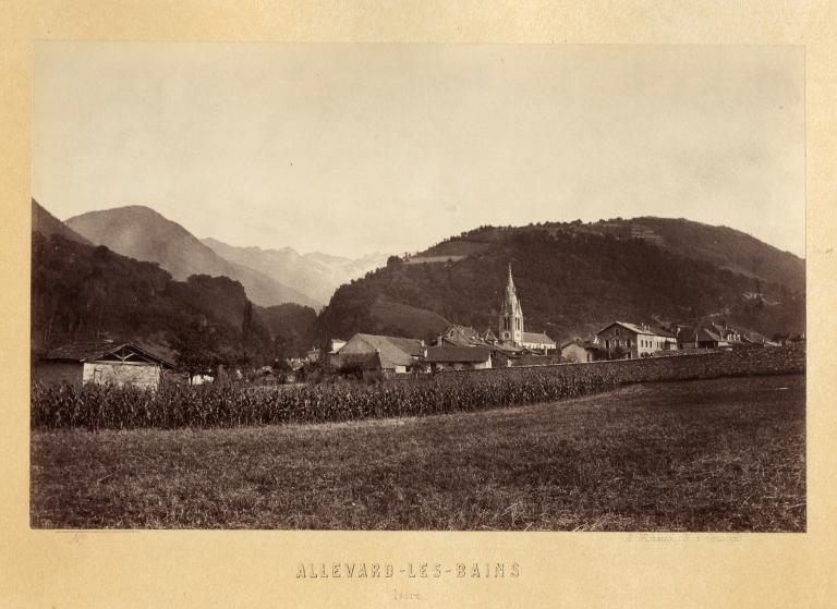 Vue générale d'Allevard