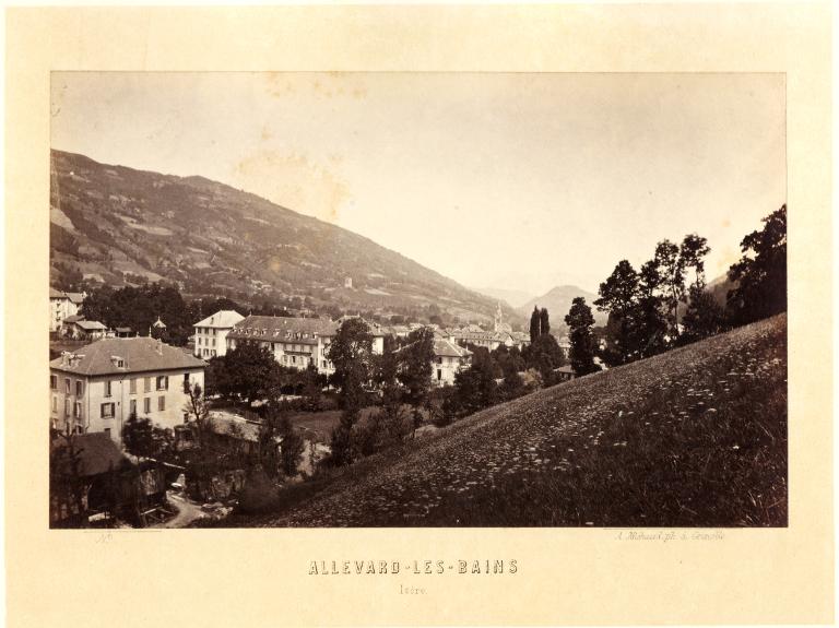 Vue générale d'Allevard