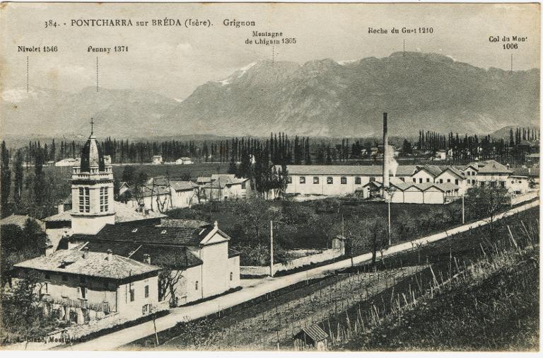 Vue générale du lieu-dit de Grignon