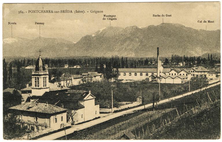 Vue générale du lieu-dit de Grignon