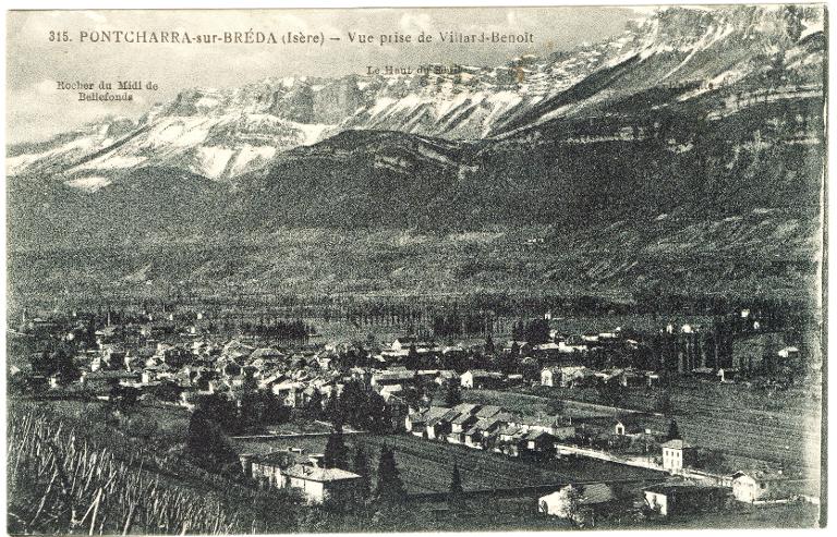 Vue générale de Pontcharra