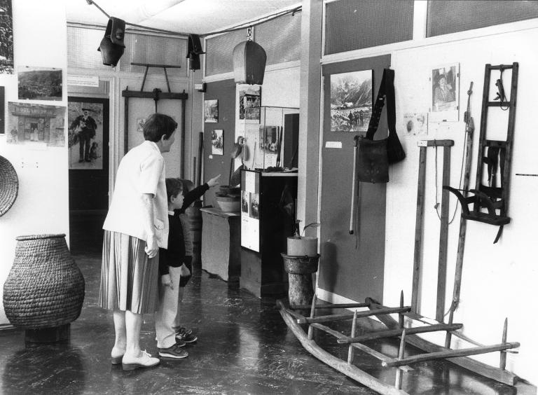 Ancienne muséographie