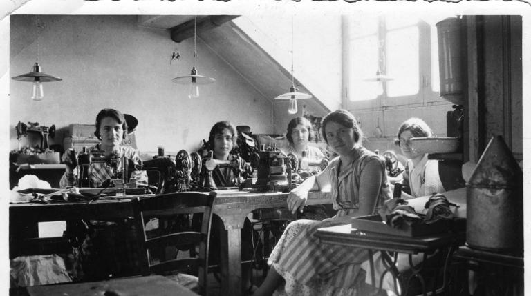 Atelier de maroquinerie