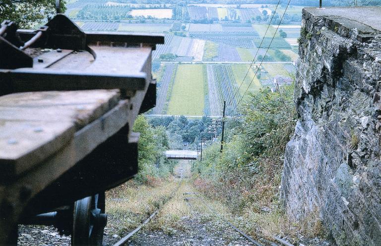 Vue du plan incliné depuis la gare de Marabet