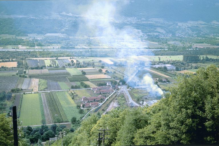 Vue du plan incliné depuis la gare de Marabet