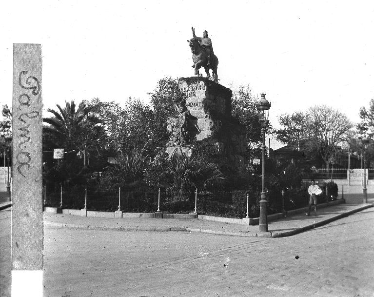 Statue de Jaume Ier à Palma de Majorque