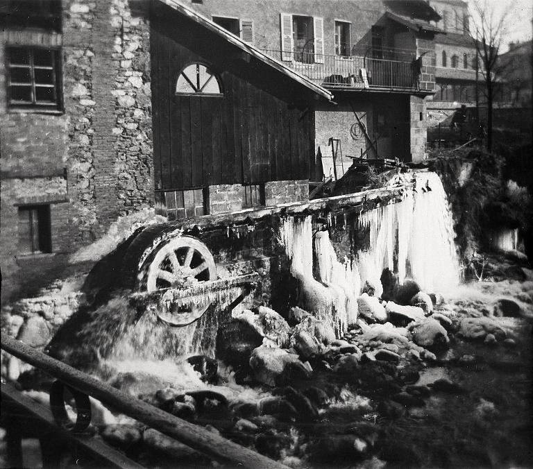 Ancien Moulin d'Allevard en hiver