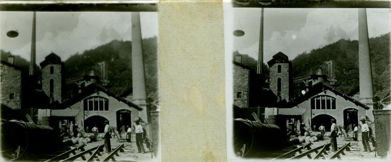 Vue de l'usine de la Gorge
