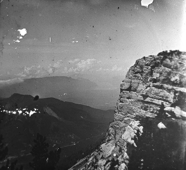 Vue du lac du Bourget depuis le Mont Granier