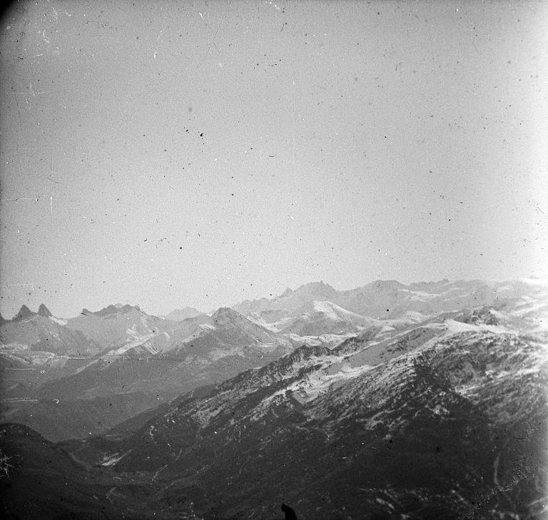 Vue sur le massif d'Arves