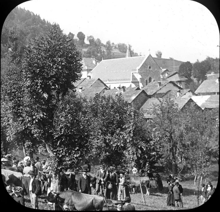 Jour de marché à La Ferrière