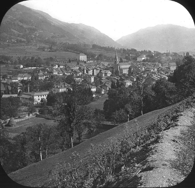 Allevard depuis la route de La Ferrière