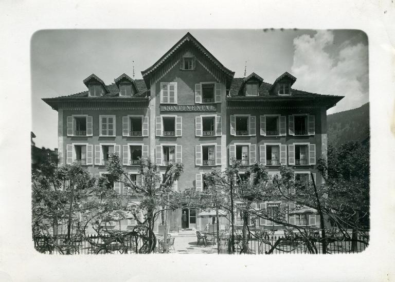 Vue de l'Hôtel Continental