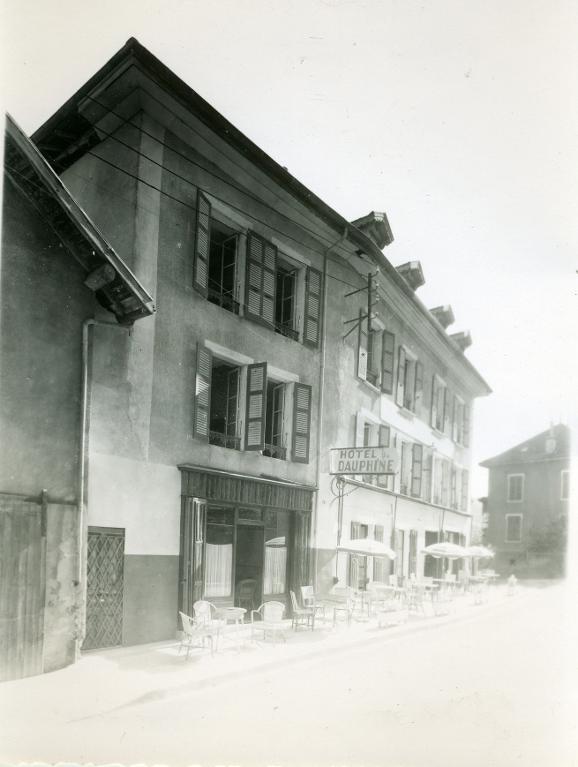 Vue de l'Hôtel du Dauphiné