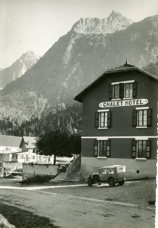 Fond-de-France, vue du Chalet-Hôtel du Massif des Sept-Laux