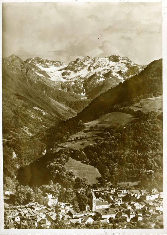 Allevard et le glacier du Gleysin