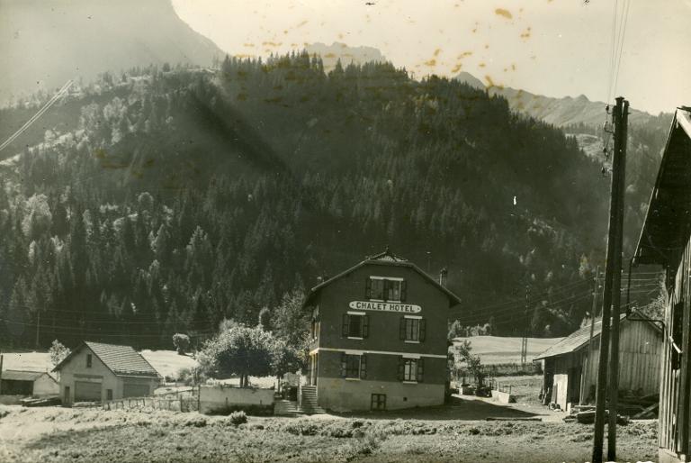 Fond-de-France, vue du Chalet-Hôtel du Massif des Sept-Laux