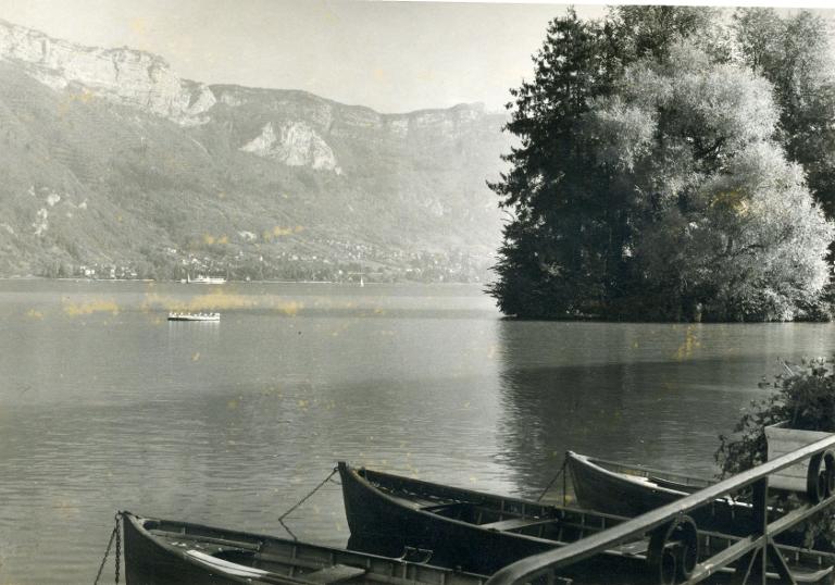 Vue du lac du Bourget