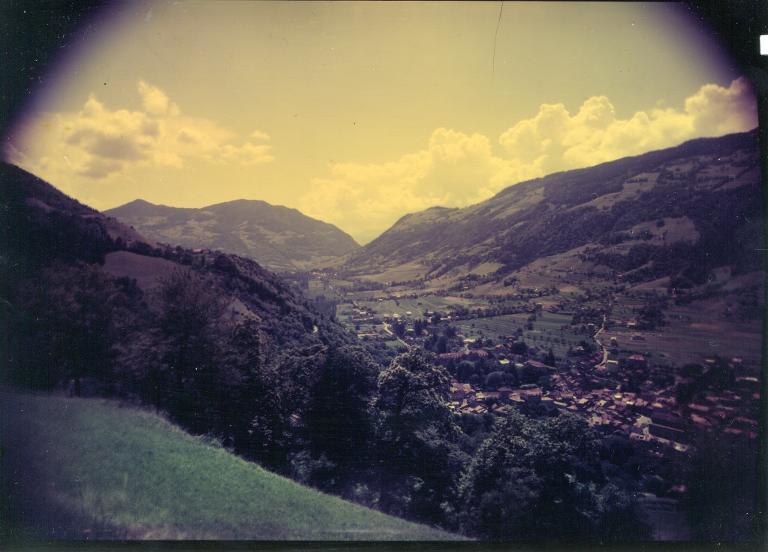 Vue d'Allevard et de Saint-Pierre d'Allevard