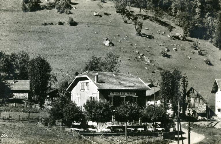 Fond-de-France, vue du Chalet-Hôtel du Massif des Sept-Laux