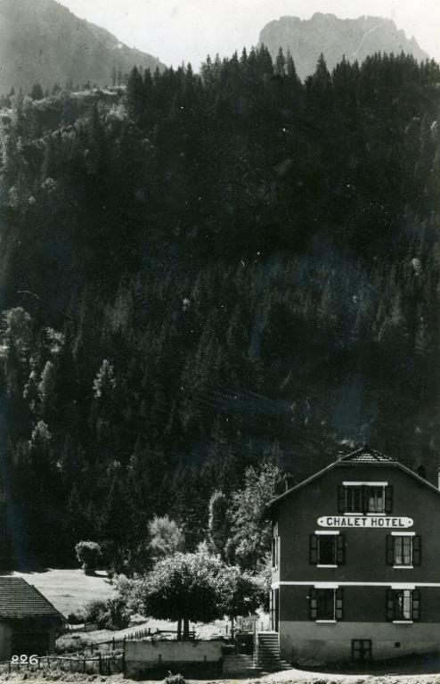 Fond-de-France, vue du Chalet-Hôtel du Massif des Sept-Laux