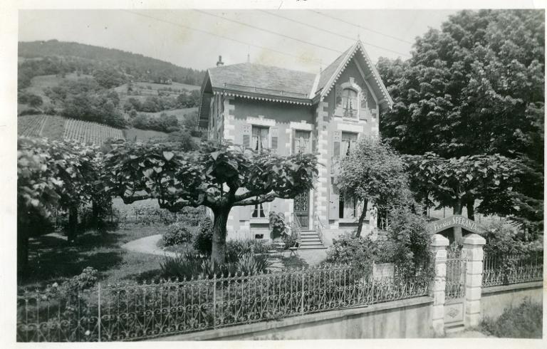 Allevard, vue de la Villa Spéranza
